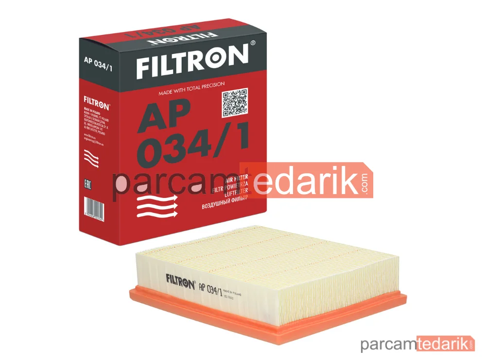 FILTRON AP034/1 | Hava Filtresi — Mercedes-Benz B-Serisi Sports Tourer, Mercedes-Benz A-Serisi