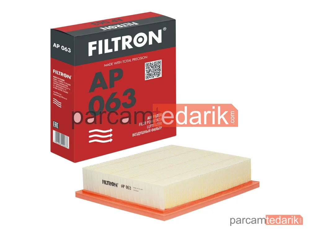 FILTRON AP063 | Hava Filtresi — VW Golf III, VW Golf III Variant, VW Vento