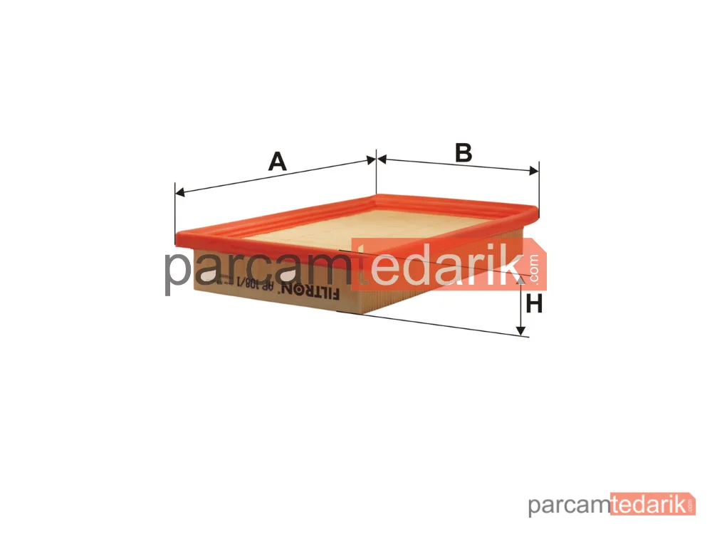 FILTRON AP108/1 | Hava Filtresi — Hyundai Accent I, Hyundai Accent Sedan, Hyundai Accent II
