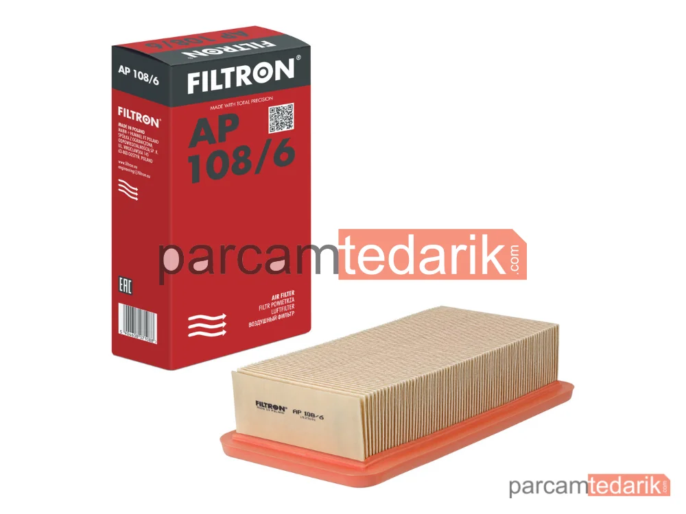 FILTRON AP108/6 | Hava Filtresi — Hyundai Accent III, Hyundai Accent III Sedan, Kia Rio II
