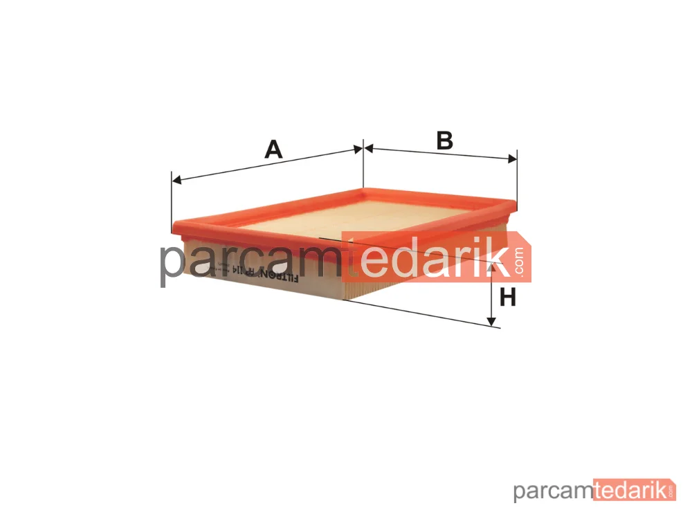 FILTRON AP114 | Hava Filtresi — Hyundai Accent II, Mazda E Panelvan/Van, Mazda E Platform şasi