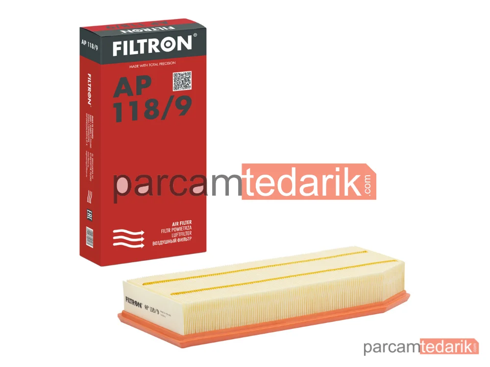 FILTRON AP118/9 | Hava Filtresi — Mercedes-Benz E-Serisi T-Model, Mercedes-Benz C-Serisi, Mercedes-Benz C-Serisi T-Model