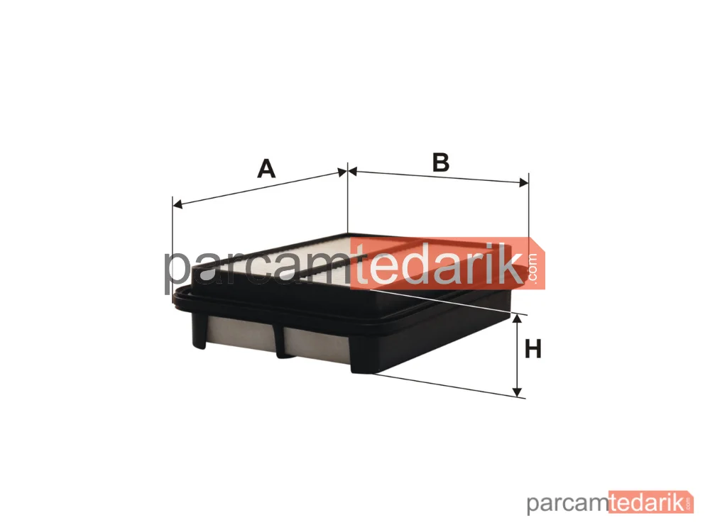 FILTRON AP125 | Hava Filtresi — Daihatsu Charade IV, Toyota CAMRY, Daihatsu Applause I Hatchback