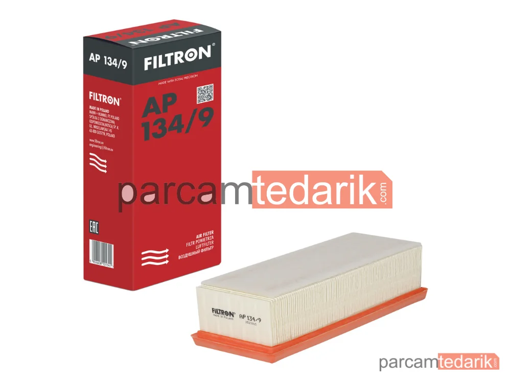FILTRON AP134/9 | Hava Filtresi — Dacia Duster, Dacia Duster Kasa/SUV, Dacia Logan