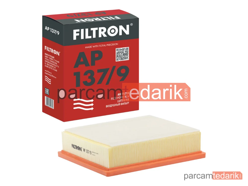 FILTRON AP137/9 | Hava Filtresi — Renault Trafic III Minibüs/Otobüs, Renault Trafic III Panelvan/Van, Renault Trafic III Platform şasi