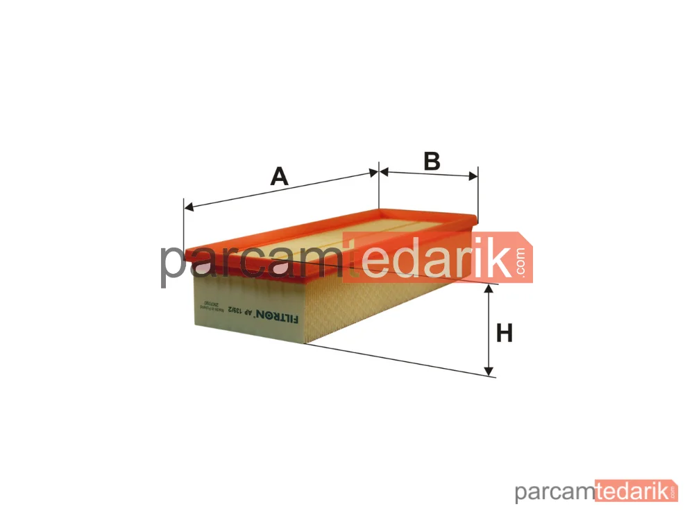 FILTRON AP139/2 | Hava Filtresi — VW Tiguan, Audi Q3, VW Passat B6 Variant