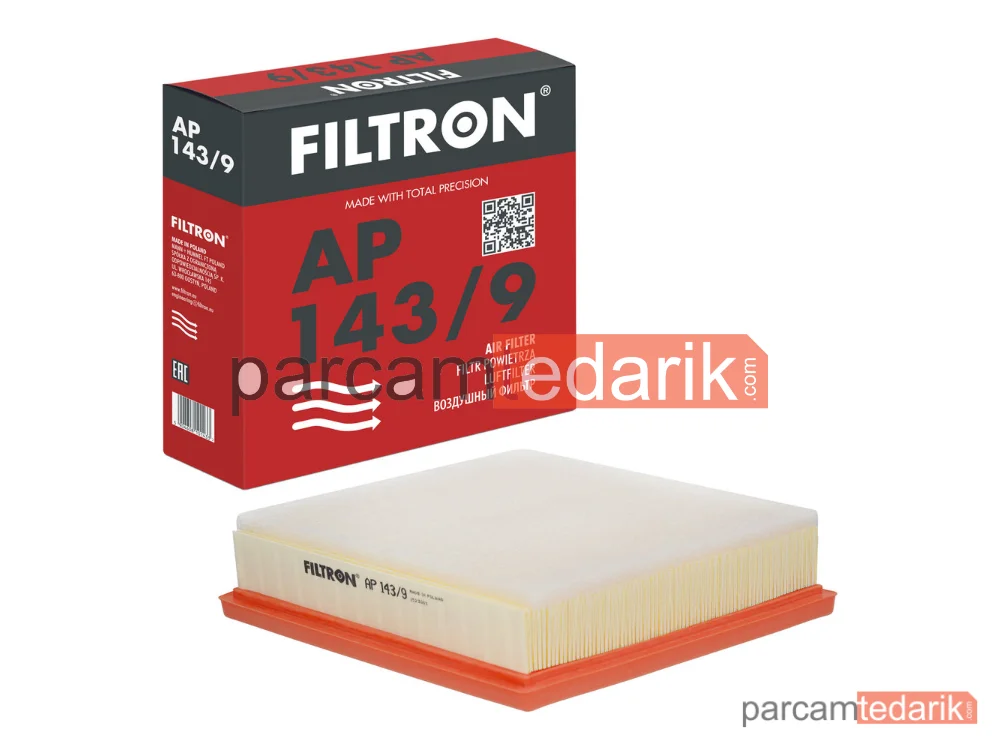 FILTRON AP143/9 | Hava Filtresi — Mitsubishi L200 / Triton, Fiat Fullback Pick-up, Jeep GRAND Cherokee IV