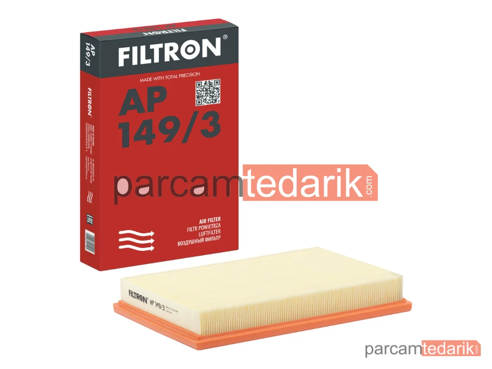 FILTRON AP149/3 | Hava Filtresi — Seat Ibiza III, VW Polo IV Sedan, Seat Cordoba