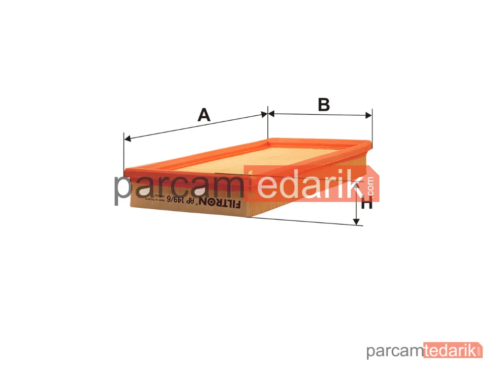 FILTRON AP149/6 | Hava Filtresi — VW Golf PLUS V, VW Golf V, VW Polo IV