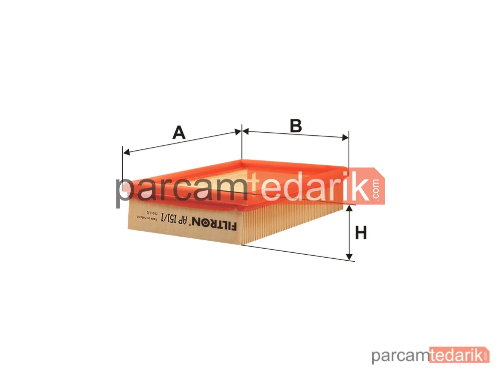 FILTRON AP151/1 | Hava Filtresi — Ford Fiesta III, Ford Fiesta Kasa/eğik Arka