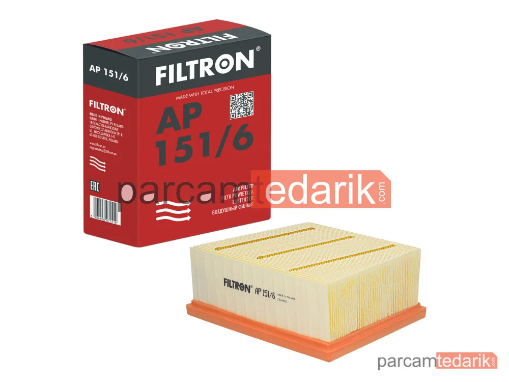 FILTRON AP151/6 | Hava Filtresi — Ford Fiesta VII, Ford Fiesta VII Van, Ford Ecosport