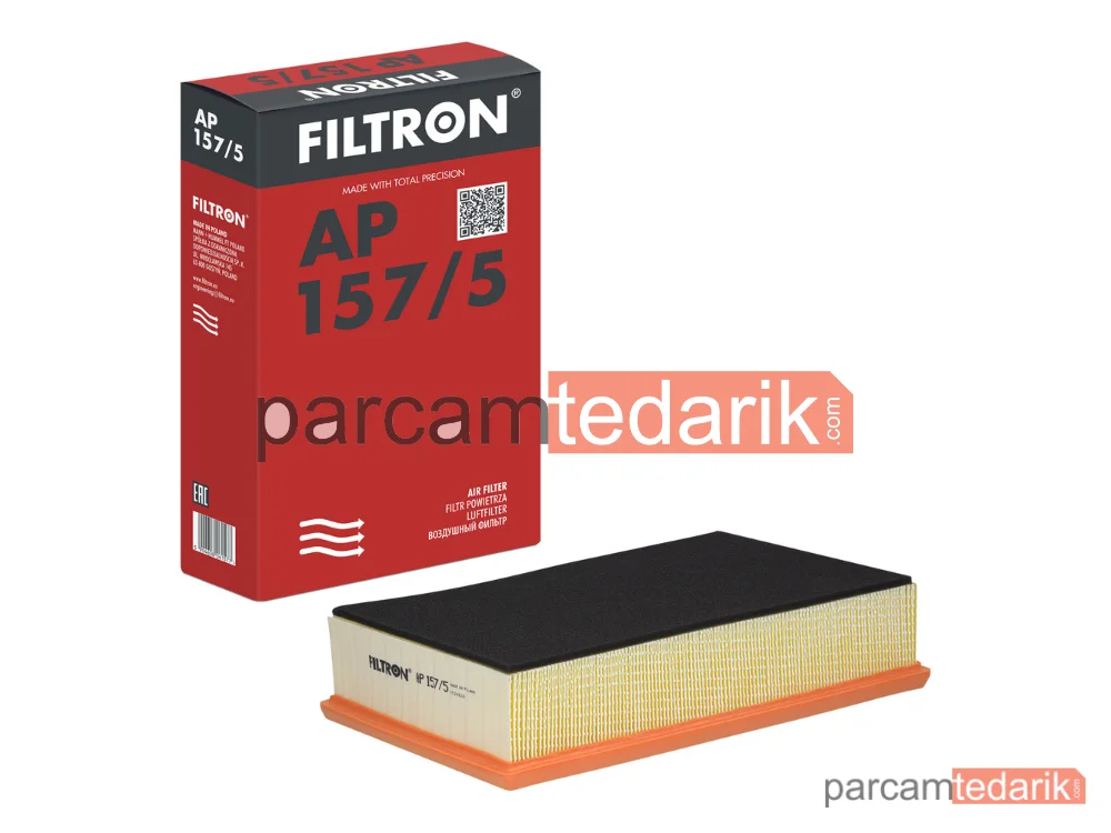 FILTRON AP157/5 | Hava Filtresi — VW Transporter T5 Minibüs/Otobüs, VW Transporter T5 Platform şasi (7JD, 7JE, 7JL, 7JY, 7JZ, 7FD,, VW Transporter T6 Panelvan/Van)