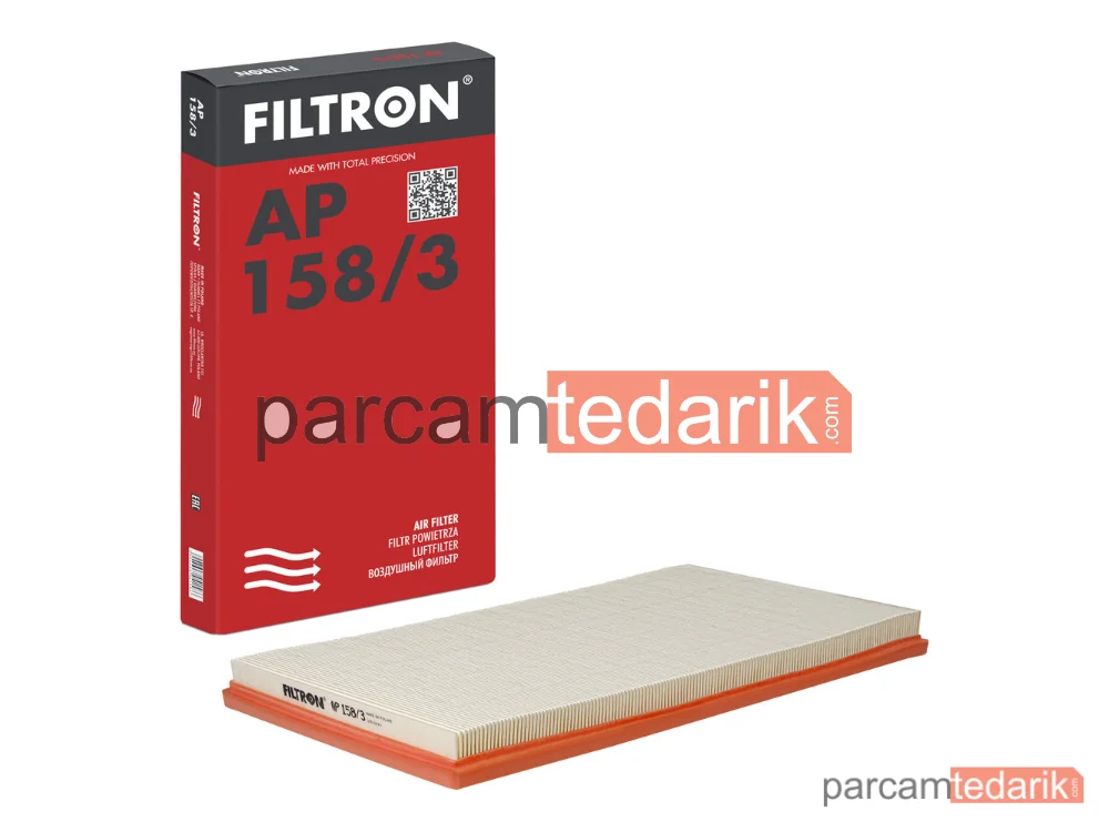 FILTRON AP158/3 | Hava Filtresi — Mercedes-Benz Vito Mixto, Mercedes-Benz Vito Panelvan/Van, Mercedes-Benz Vito Tourer