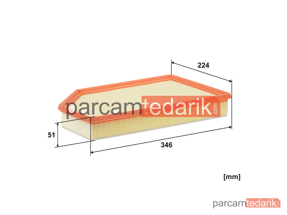 FILTRON AP165/6 | Hava Filtresi — Volvo V60 I, Volvo S60 II, Volvo XC60 I SUV