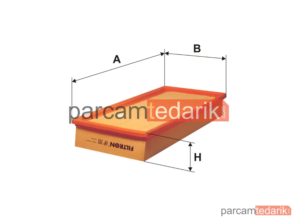FILTRON AP181 | Hava Filtresi — Volvo S40 I, Volvo V40 Station wagon, Mitsubishi Carisma