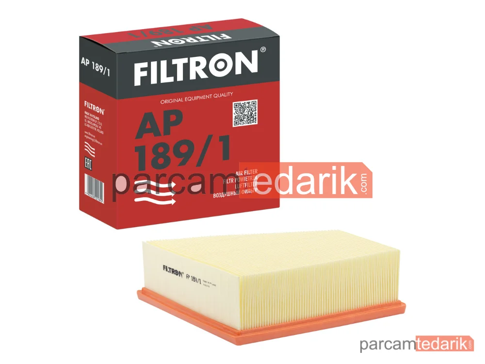 FILTRON AP189/1 | Hava Filtresi — Seat Ibiza III, Skoda Fabia I, VW Polo IV