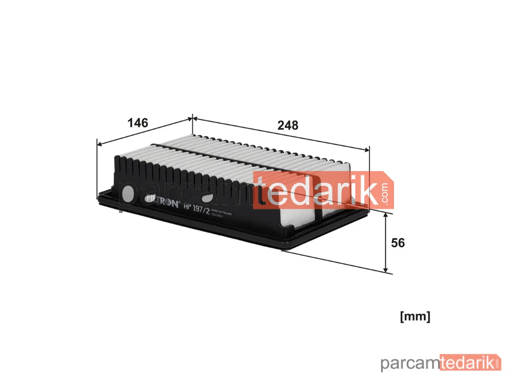 FILTRON AP197/2 | Hava Filtresi — Hyundai i20 II, Hyundai i20 II Coupe, Hyundai i20 Active