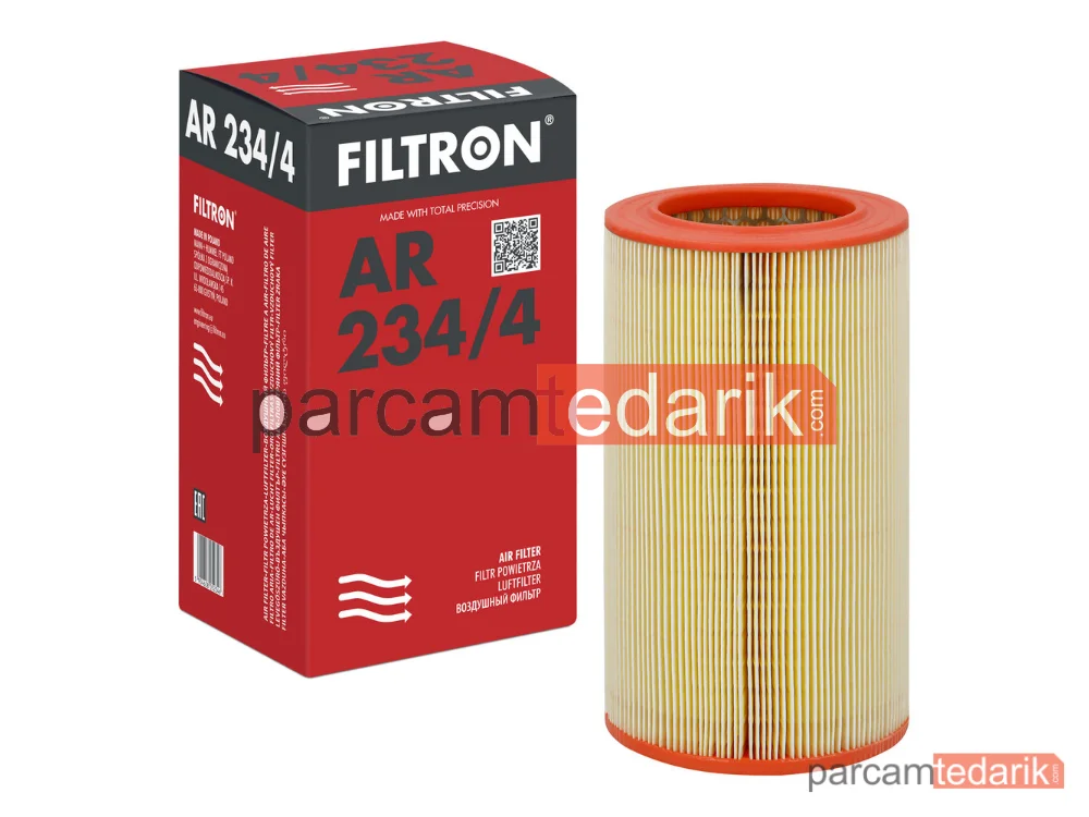 FILTRON AR234/4 | Hava Filtresi — Lancia Delta III, Fiat Bravo II