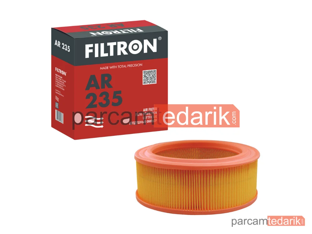 FILTRON AR235 | Hava Filtresi — Renault Estafette 1.3 69-81, 4 1.1 78-90, 6 1.1 71-80
