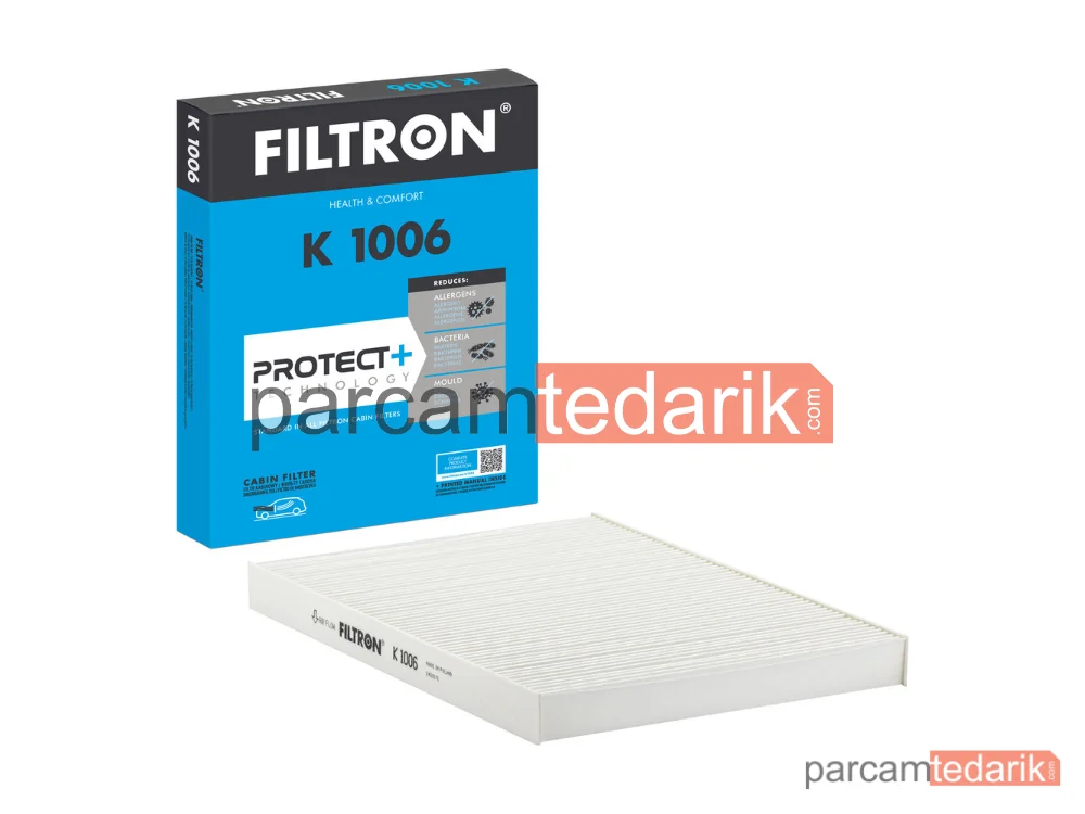 FILTRON K1006 | Polen Filtresi — VW Golf III, Seat Ibiza II, Seat Cordoba