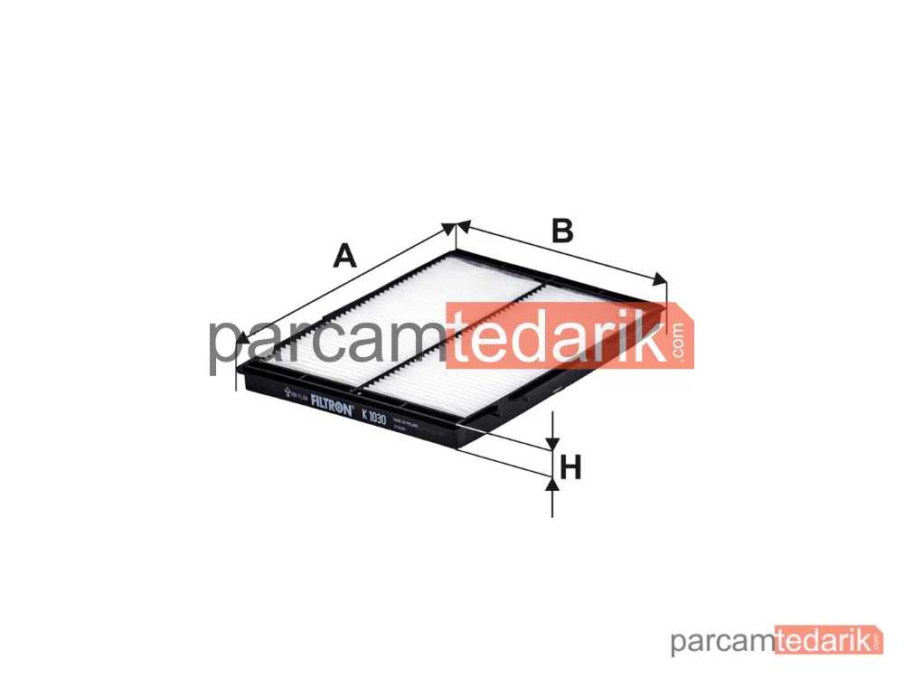 FILTRON K1030 | Polen Filtresi — Renault Megane I, Renault Megane I Classic, Renault Megane I Coach