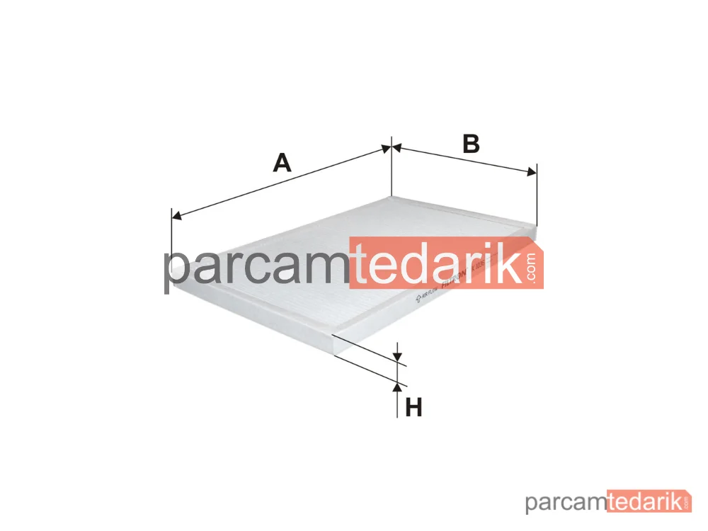 FILTRON K1036 | Polen Filtresi — Audi A6 C4 Avant, Audi A6 C4, Audi A6 C5