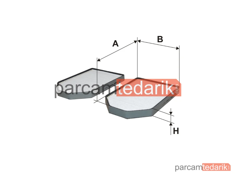 FILTRON K10692X | Polen Filtresi — Audi A8 D2