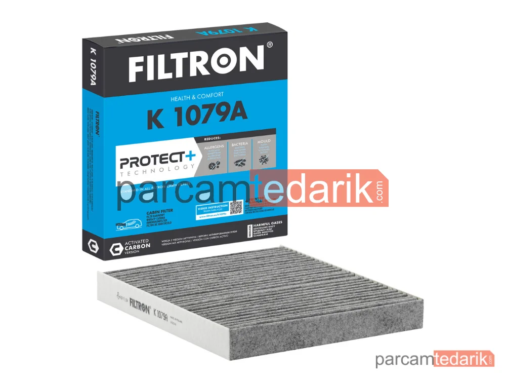 FILTRON K1079A | Polen Filtresi — Seat Ibiza IV, VW Polo V, Seat Ibiza IV SC