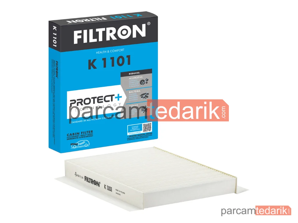 FILTRON K1101 | Polen Filtresi — Fiat Idea, Lancia Ypsilon, Fiat Punto