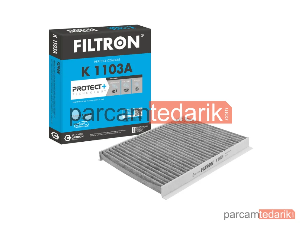 FILTRON K1103A | Polen Filtresi — Fiat Bravo II, Fiat Stilo Multi Wagon, Lancia Delta III