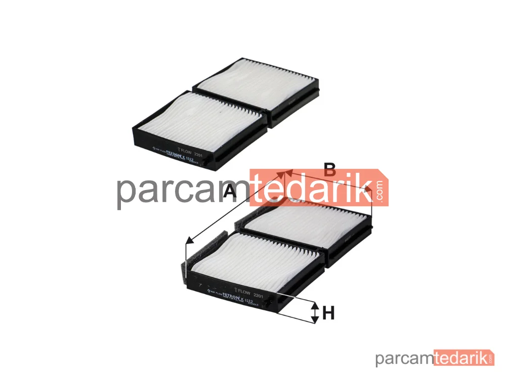 FILTRON K11122X | Polen Filtresi — Mazda 323 S VI Sedan, Mazda 323 F VI Hatchback, Mazda 626 V Hatchback