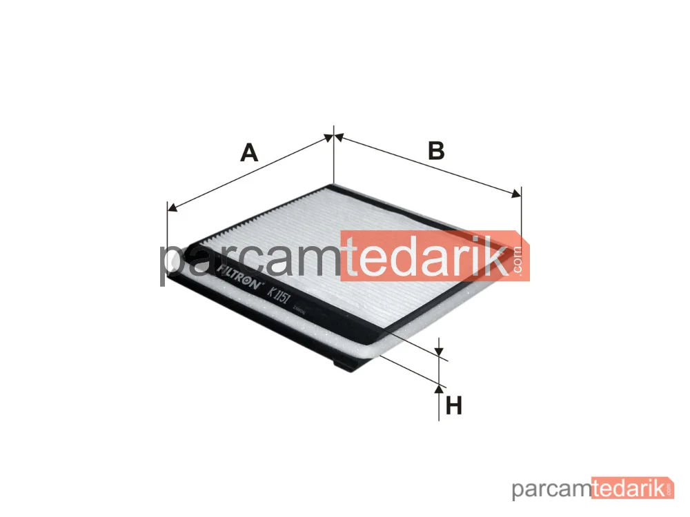 FILTRON K1151 | Polen Filtresi — Renault Megane Scénic, Renault SCÉNIC I MPV, Renault SCÉNIC I Van