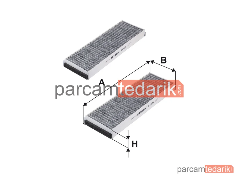 FILTRON K1162A2X | Polen Filtresi — Audi A6 C6 Avant, Audi A6 C6, Lamborghini Gallardo