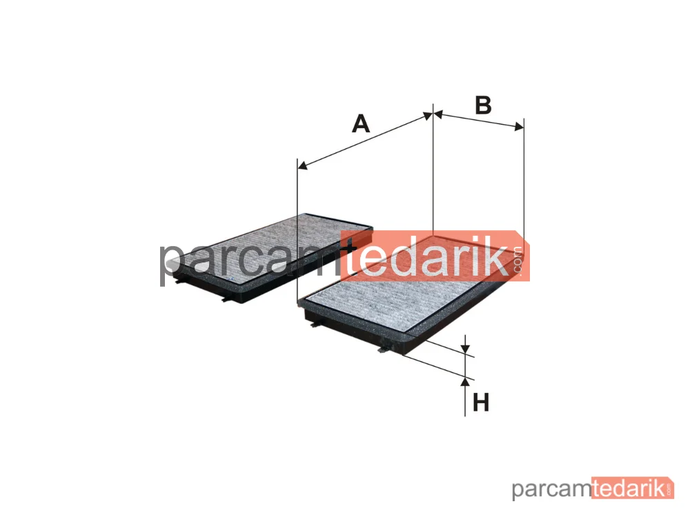 FILTRON K1165A2X | Polen Filtresi — BMW 7