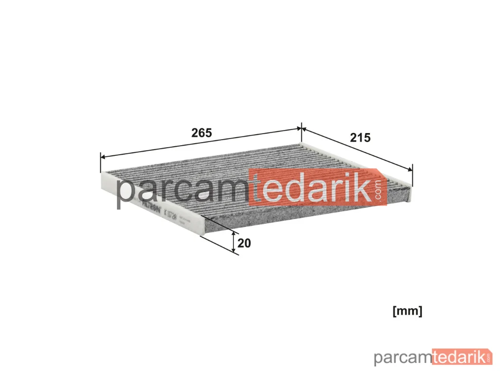 FILTRON K1172A | Polen Filtresi — Fiat Grande Punto, Fiat Punto Evo, Opel Corsa D