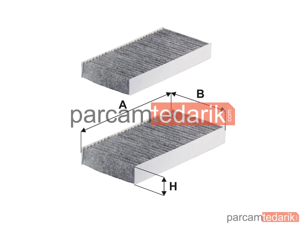 FILTRON K1198A2X | Polen Filtresi — Honda Civic VII Sedan, Honda CR-V II, Honda Civic VII Hatchback
