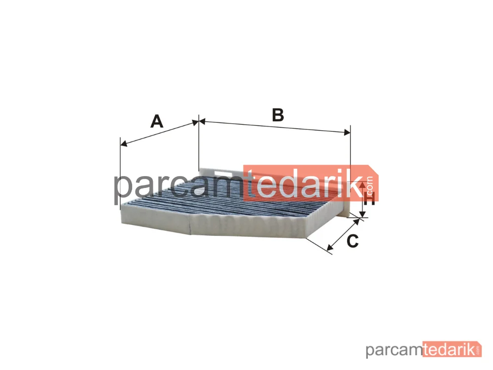 FILTRON K1211A | Polen Filtresi — VW Golf V, VW Passat B6 Variant, VW Tiguan