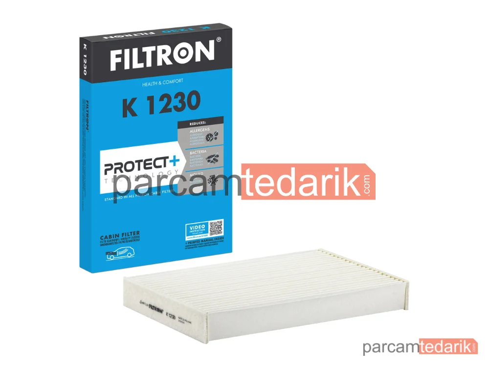 FILTRON K1230 | Polen Filtresi — Nissan Juke, Renault Fluence, Nissan Pulsar Hatchback