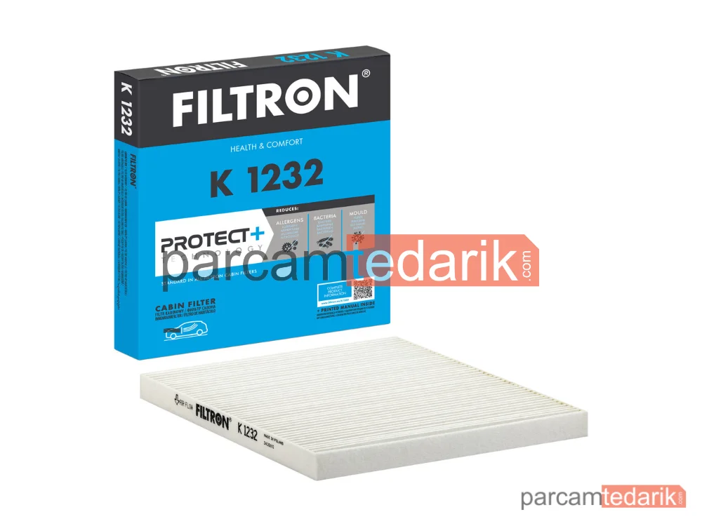 FILTRON K1232 | Polen Filtresi — Kia Sportage II, Hyundai Accent IV Sedan, Kia Sportage III