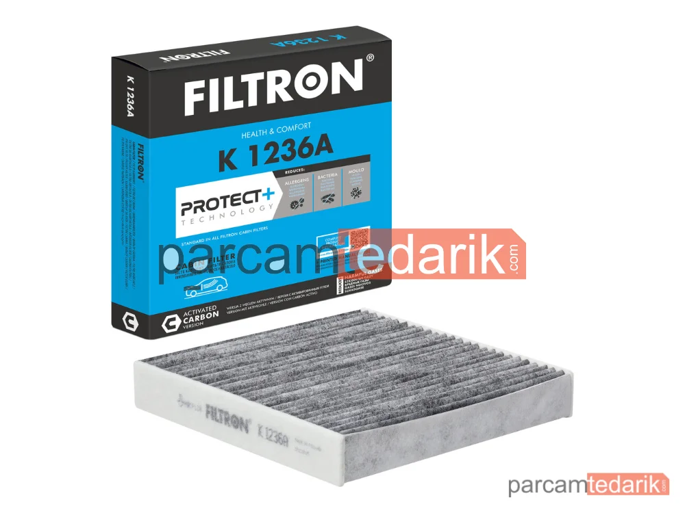 FILTRON K1236A | Polen Filtresi — Fiat Sedici, Suzuki SX4, Daihatsu Terios