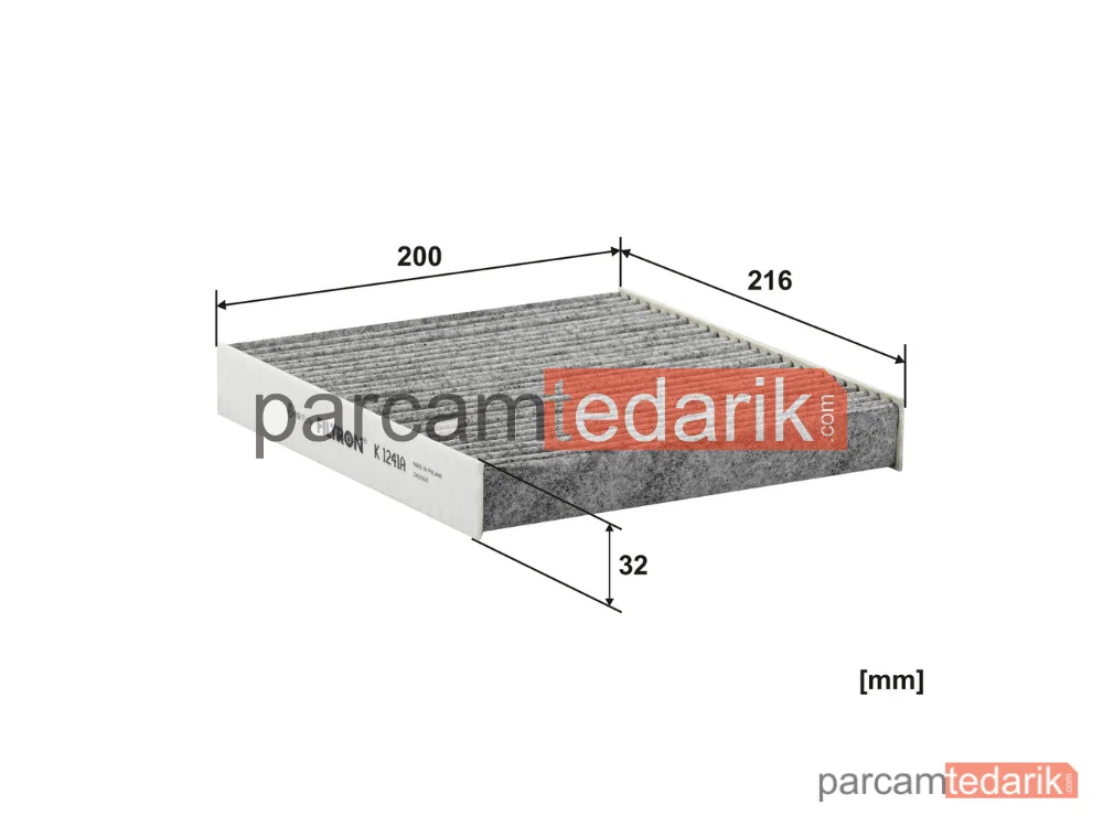 FILTRON K1241A | Polen Filtresi — Mitsubishi L200, Mitsubishi Outlander II, Mitsubishi ASX