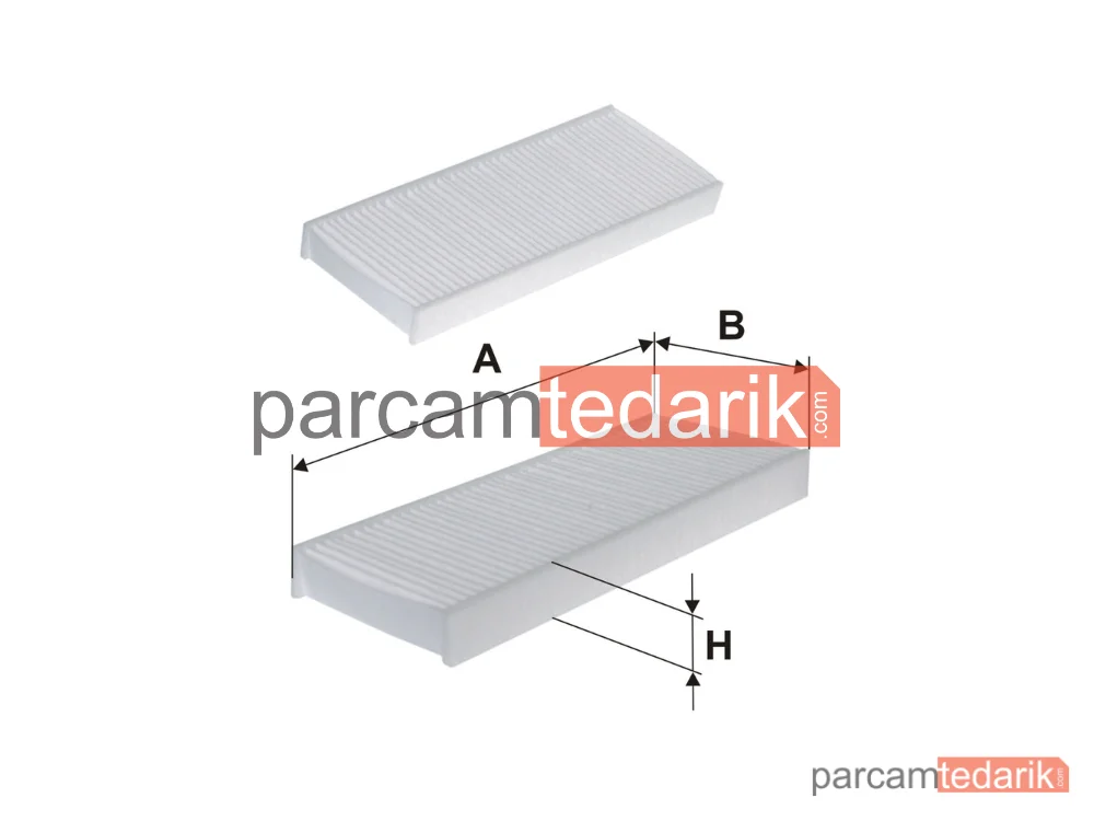 FILTRON K12542X | Polen Filtresi — Nissan Navara NP300, Nissan Pathfinder II, Nissan Pathfinder III