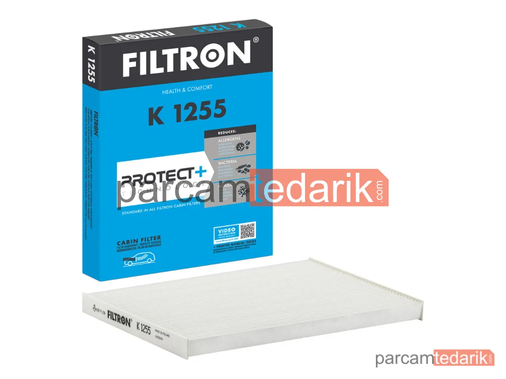 FILTRON K1255 | Polen Filtresi — Nissan Qashqai I, Nissan X-Trail II, Nissan Qashqai I Van