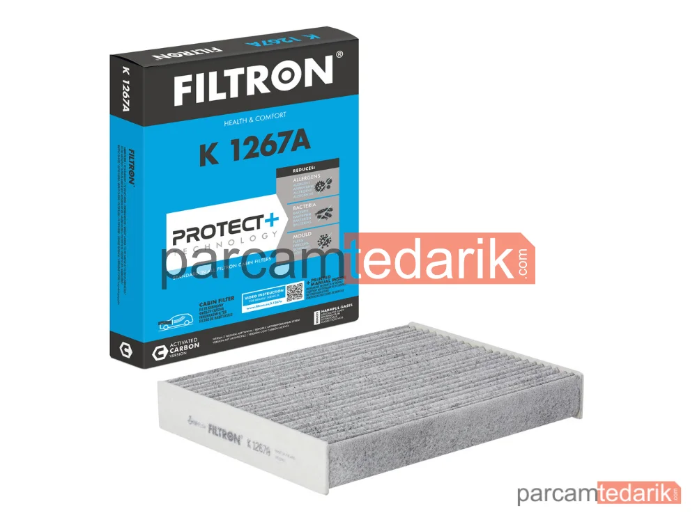 FILTRON K1267A | Polen Filtresi — Renault Trafic III Minibüs/Otobüs, Renault SCÉNIC III, Renault Trafic III Panelvan/Van