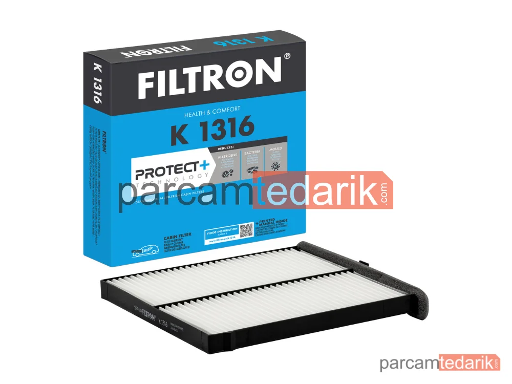 FILTRON K1316 | Polen Filtresi — Mazda CX-5, Mazda 3, Mazda 3 Sedan