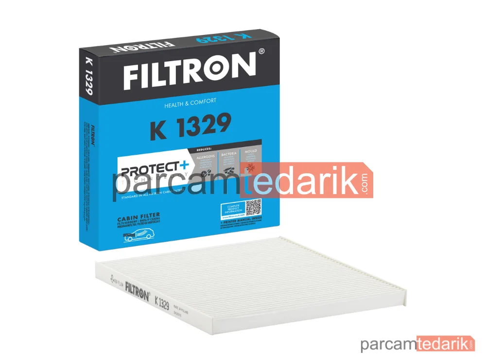 FILTRON K1329 | Polen Filtresi — Kia Rio III, Hyundai Accent IV Sedan, Kia Rio III Sedan