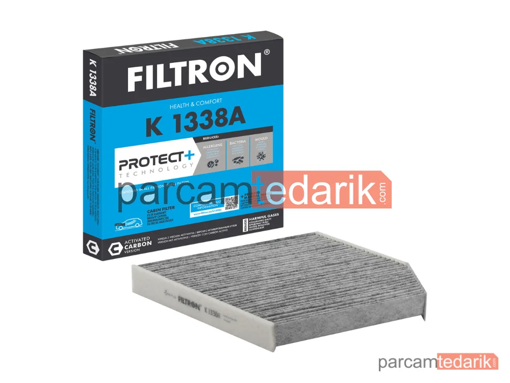 FILTRON K1338A | Polen Filtresi — Ford Transit V363 Panelvan/Van, Ford Transit V363 Platform şasi, Ford Transit V363 Minibüs/Otobüs