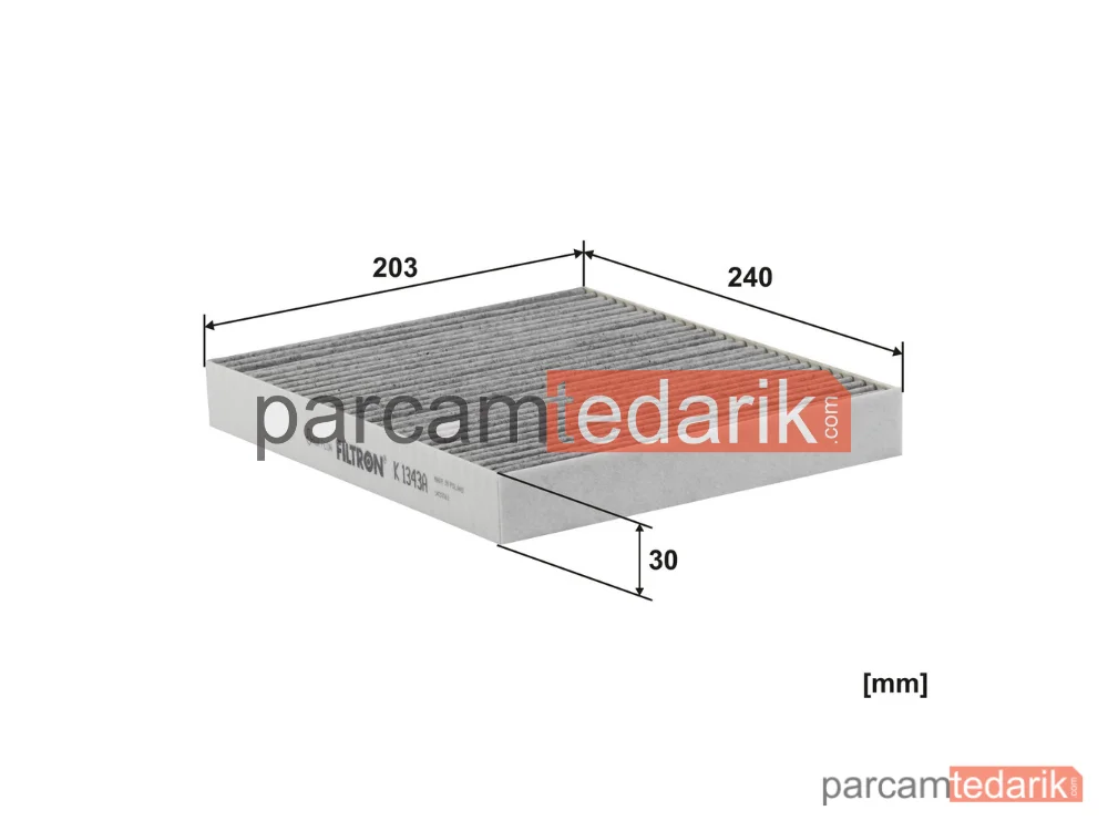 FILTRON K1343A | Polen Filtresi — Opel Astra K, Opel Astra K Sports Tourer, Opel Insignia B Grand Sport