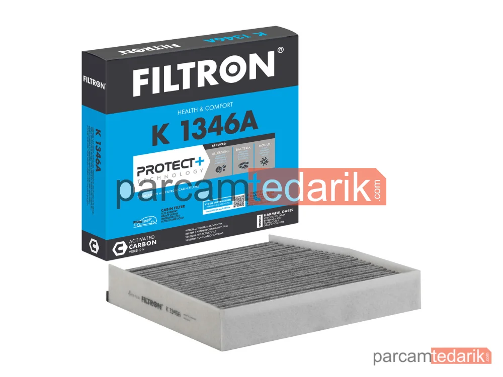 FILTRON K1346A | Polen Filtresi — Mercedes-Benz CLA Coupe, Mercedes-Benz CLA Shooting Brake, Mercedes-Benz GLA-Serisi