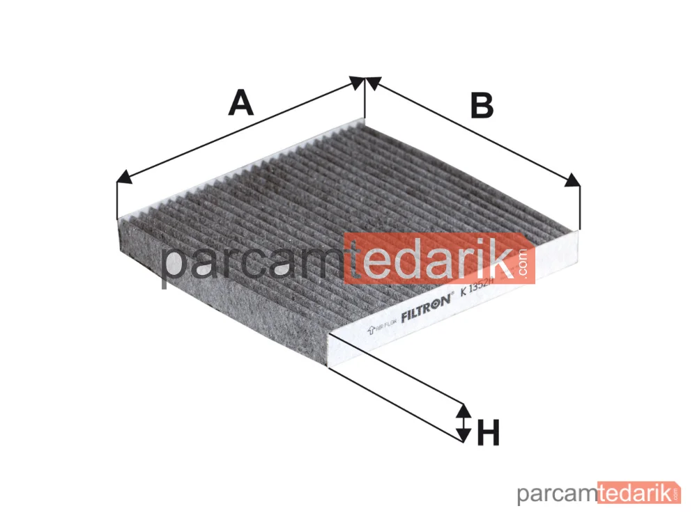 FILTRON K1352A | Polen Filtresi — Smart Forfour Hatchback, Smart Fortwo Coupe, Smart Fortwo Cabrio